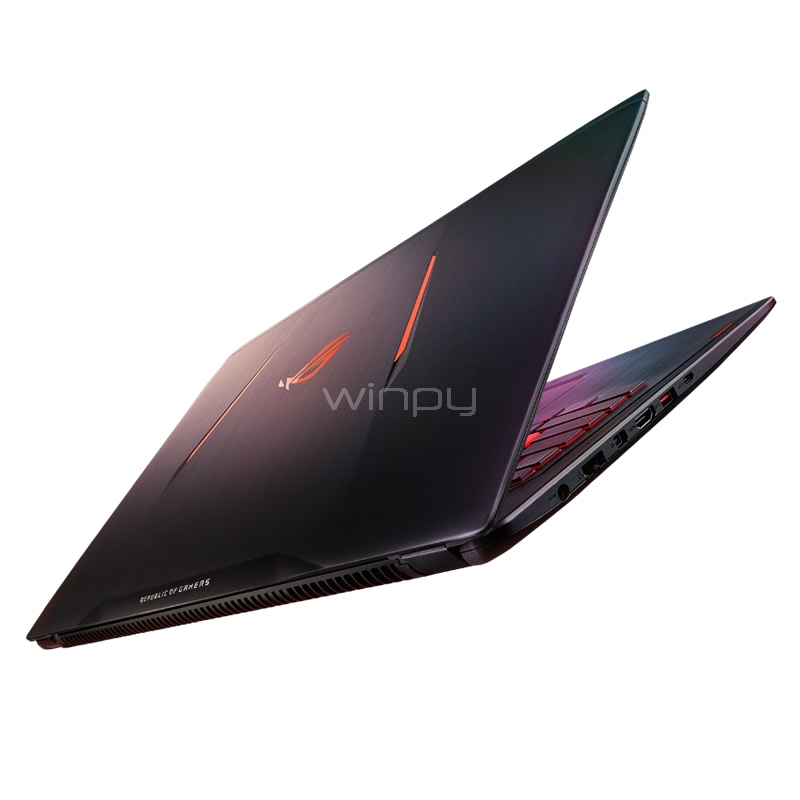 Notebook Gamer ASUS ROG STRIX GL502VM-FY275T (i7-7700HQ, GTX 1060, 16GB DDR4, 128GB M2 + 1TB HDD, LED 15,6)