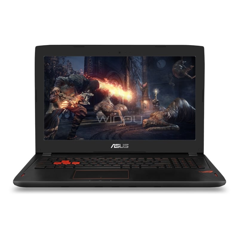 Notebook Gamer ASUS ROG STRIX GL502VM-FY275T (i7-7700HQ, GTX 1060, 16GB DDR4, 128GB M2 + 1TB HDD, LED 15,6)