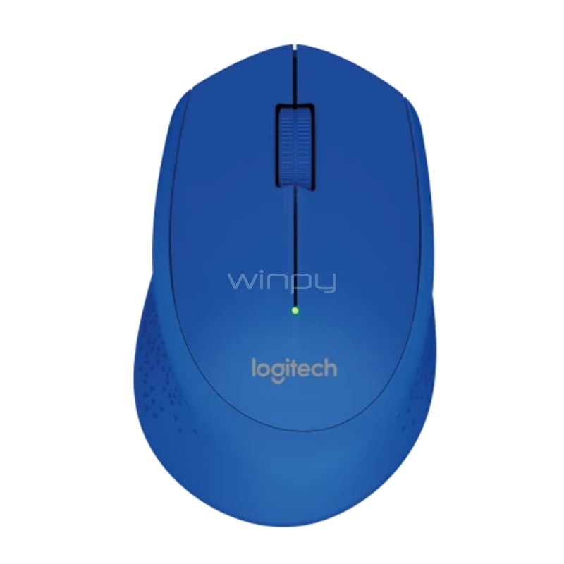 Mouse Inalambrico Logitech M280 (Dongle USB, Azul)