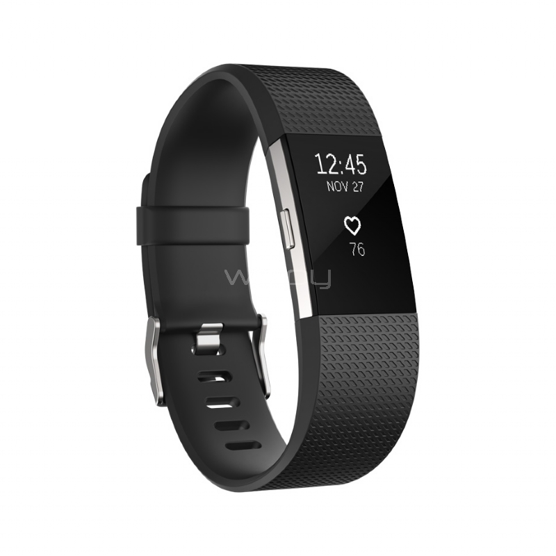 Pulsera inteligente Fitbit Charge 2 Grande - Negro