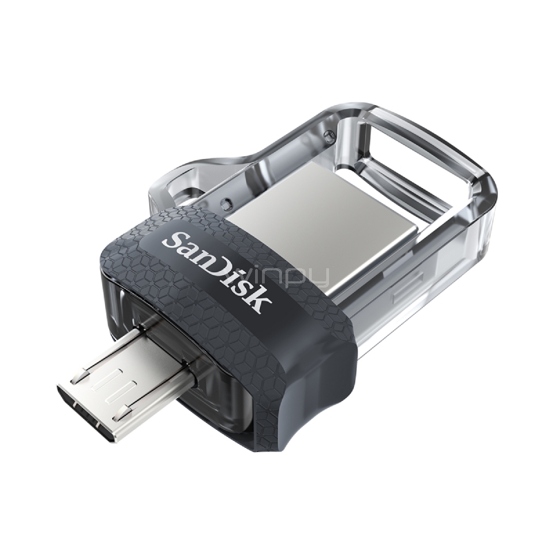 Pendrive SanDisk Ultra Dual Drive (64GB - USB 3.0 - Micro USB)