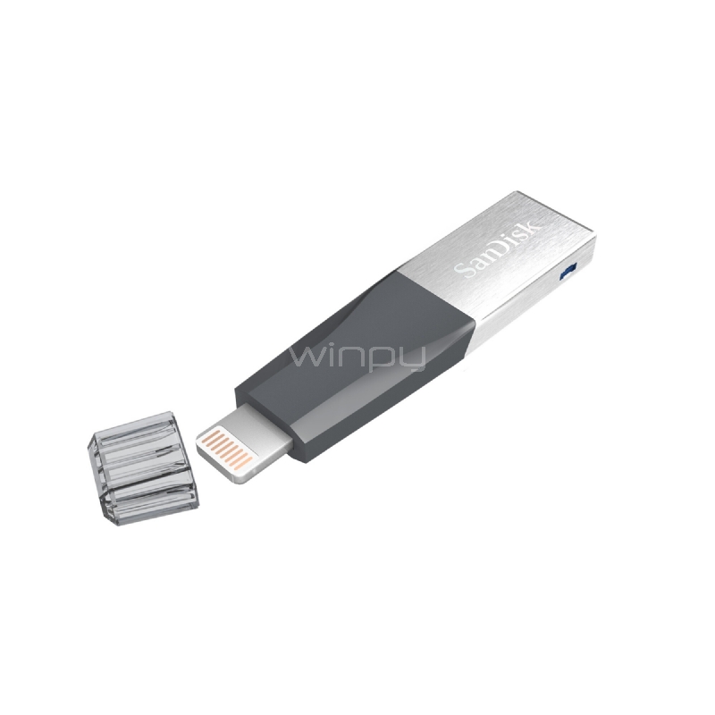 Pendrive SanDisk iXpand Mini para iPhone y iPad (64GB - USB 3.0 - Lightning)