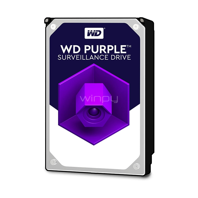 Disco duro Western Digital Purple 6TB (Serial ATA III, 5400 RPM
