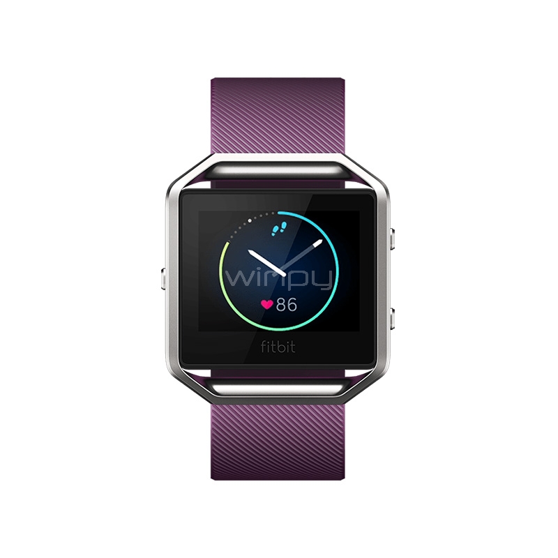 Pulsera/Reloj inteligente Fitbit Blaze Small - Morado / Plateado