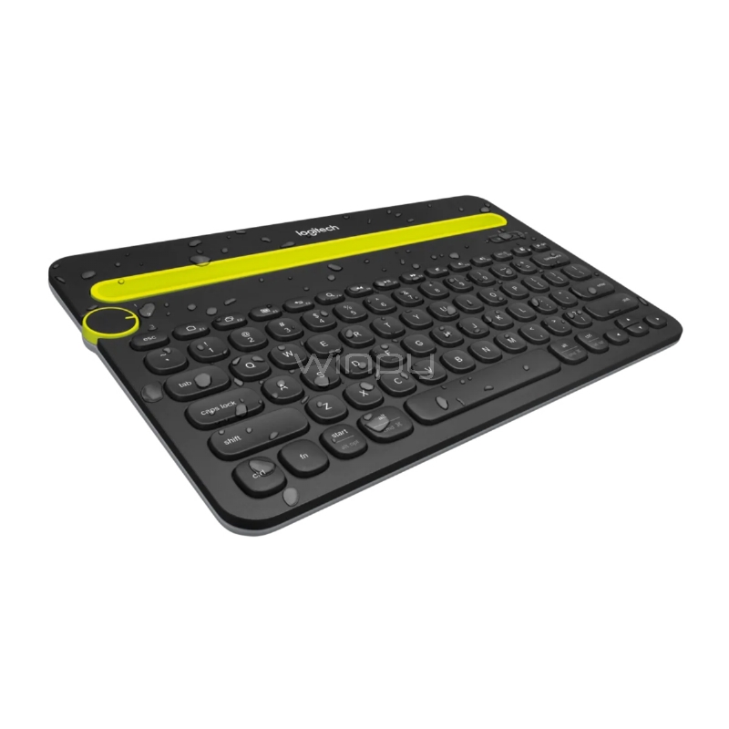 Teclado Multidispositivo Logitech K480 (Bluetooth, Español, Gris)