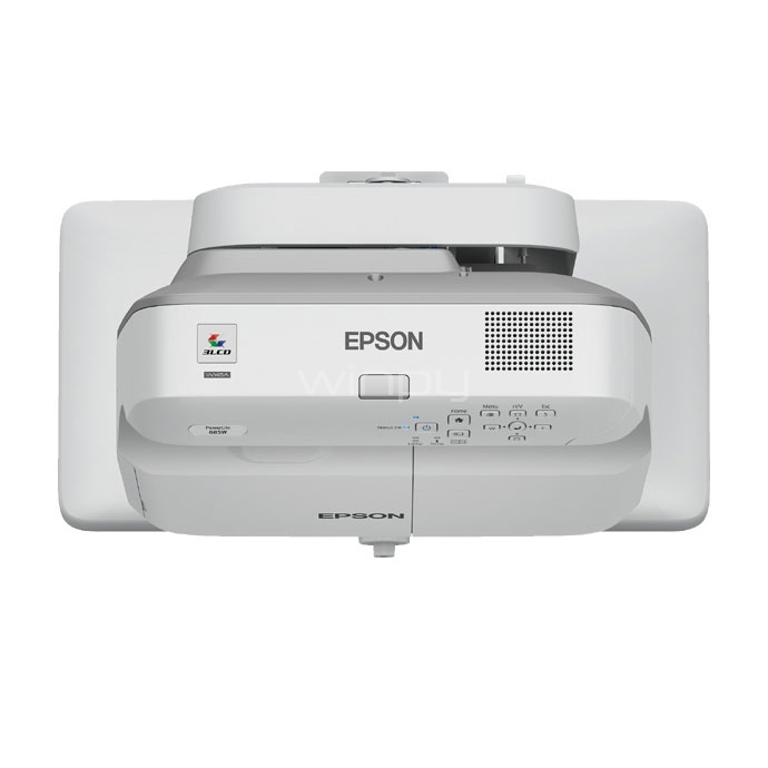 Proyector Interactivo Epson BrightLink 685Wi+  (3,500 lúmenes, Ultra corto alcance, no táctil)