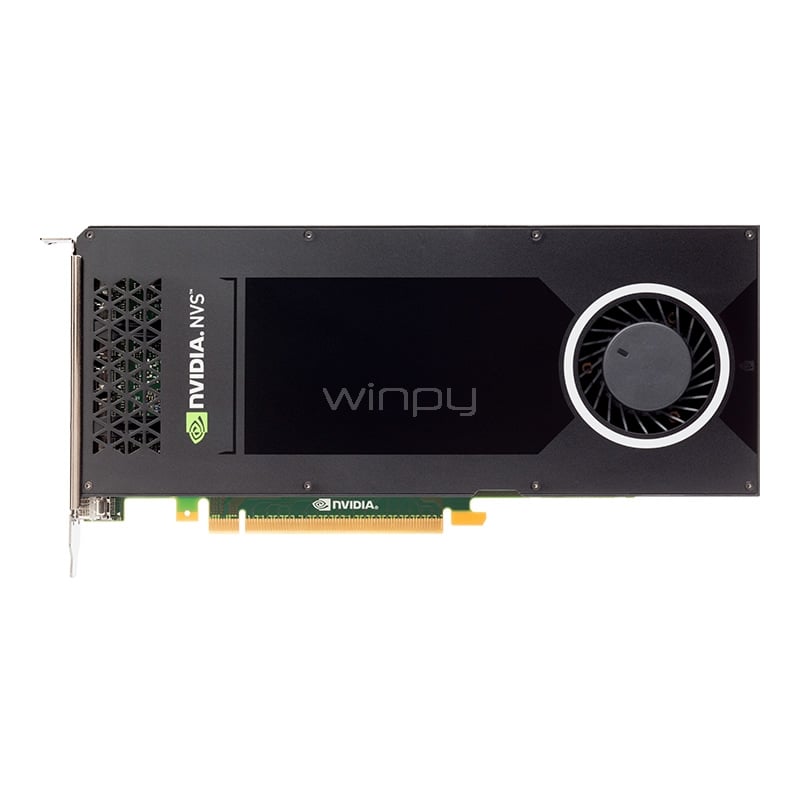 Tarjeta gráfica nVidia Quadro PNY NVS 810 (4GB GDDR3, 8 Salidas