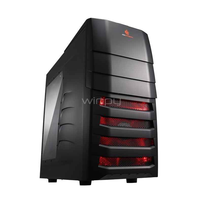 Gabinete Cooler Master CM Storm Enforcer (ATX, LED, Sin Fuente)