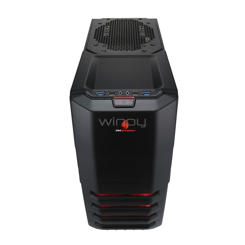Gabinete Cooler Master CM Storm Enforcer (ATX, LED, Sin Fuente)