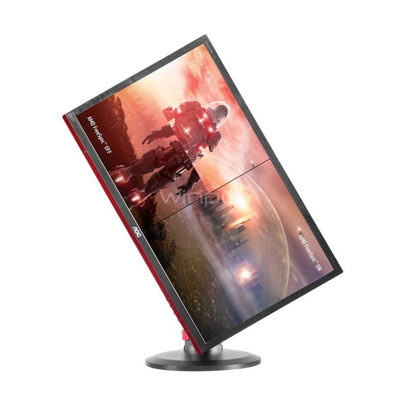 Monitor Gamer AOC de 24 pulgadas - G2460PF (Full HD, 144 Hz, 1ms, FreeSync, altavoces)
