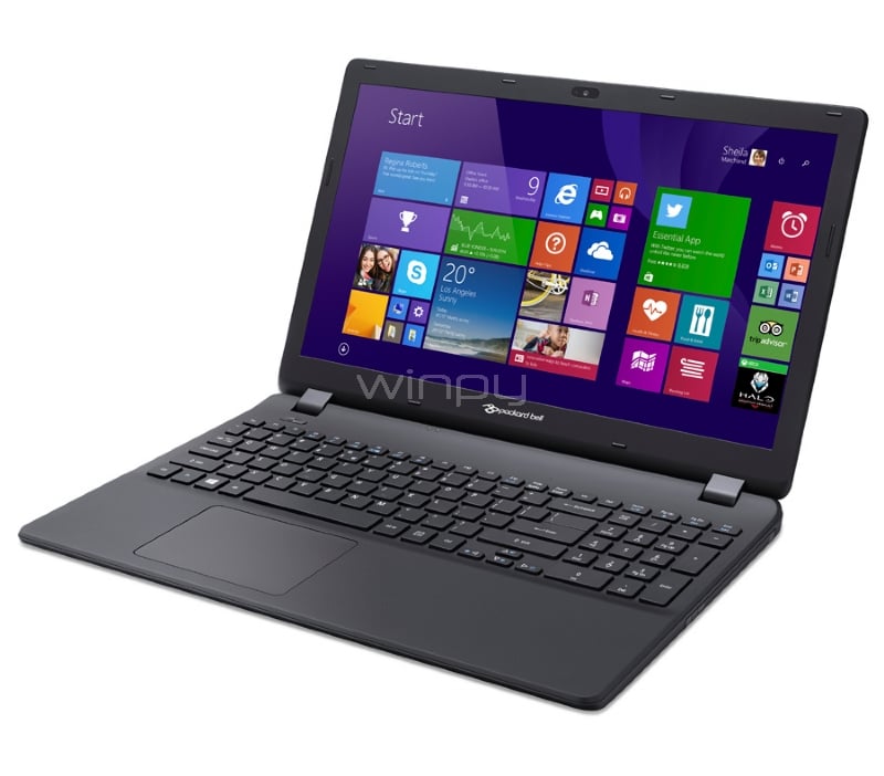 Notebook Packard Bell Easynote ENTG83BA (N3060, 2GB RAM, 500GB HDD, Pantalla 15,6 HD, WIN10)