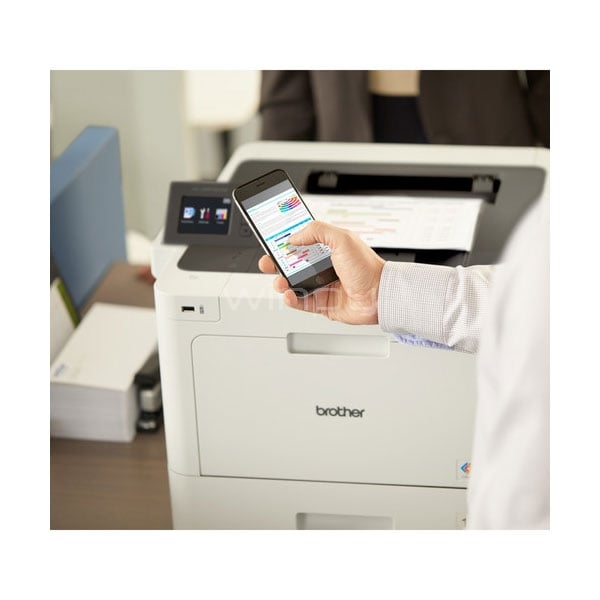 impresora brother hl-l8360cdw láser (color, dúplex, 33ppm, 600dpi, wi-fi/usb/ethernet)