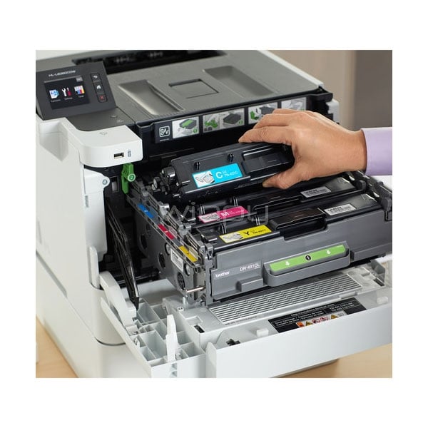 impresora láser color brother hl-l8360cdw (doble cara, ethernet, wi-fi, usb, nfc)