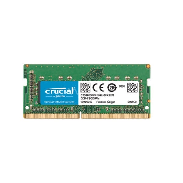 Memoria RAM Crucial de 8GB compatible con Mac (DDR4, 2400MHz, SODIMM)