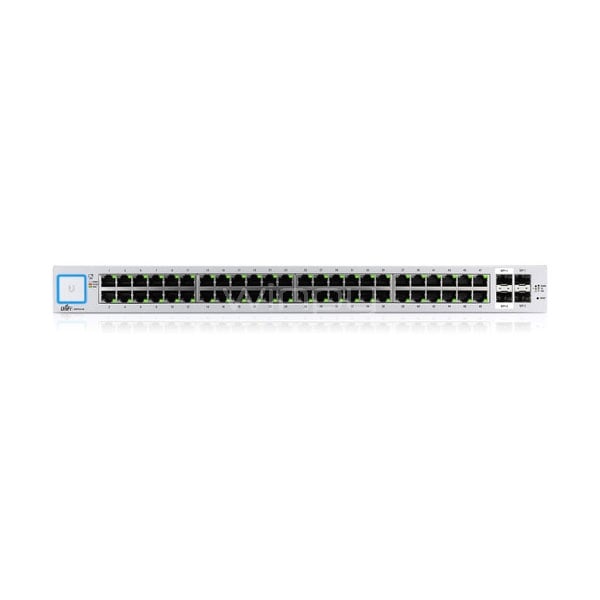 Switch UniFi  Ubiquiti Networks US-48  - 48 puertos Gigabit RJ-45, 2 port SFP + 2 port SFP+