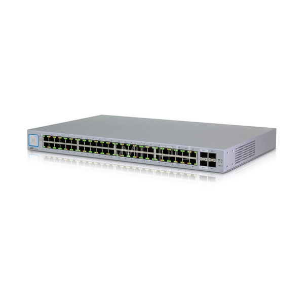 Switch UniFi  Ubiquiti Networks US-48  - 48 puertos Gigabit RJ-45, 2 port SFP + 2 port SFP+