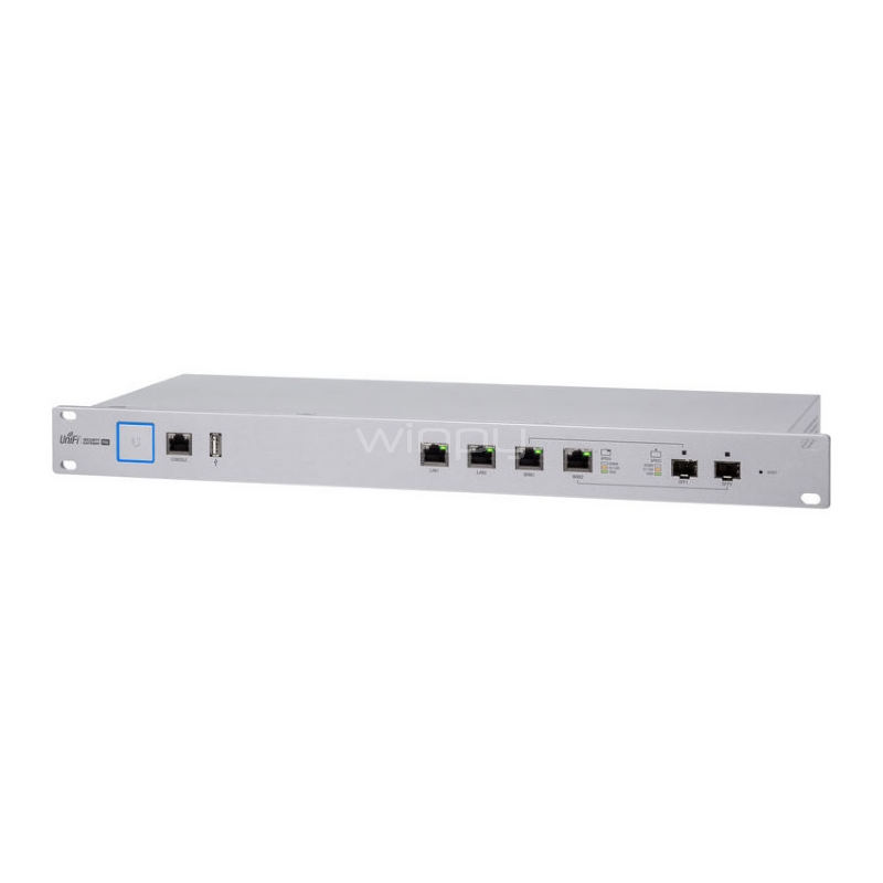 Router gateway PRO UniFi  Ubiquiti Networks con 2 puertos combinados SFP / RJ-45
