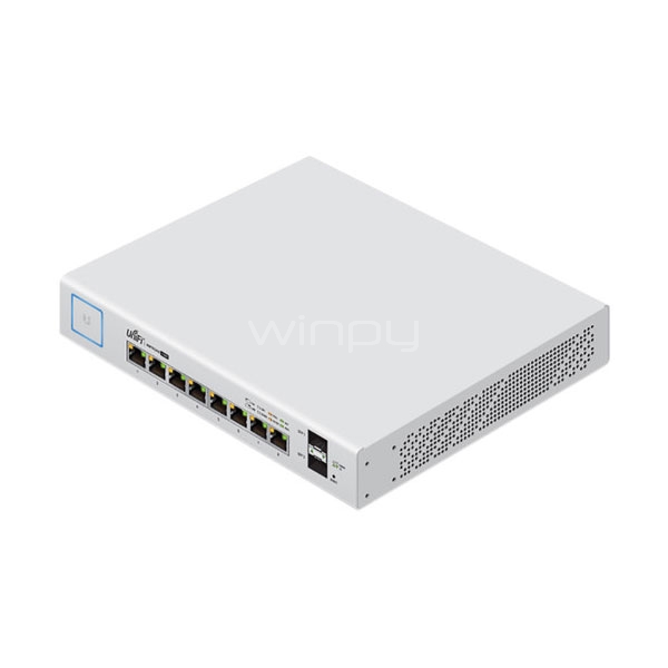 UniFi Switch gigabit PoE gestionable con puertos SFP Ubiquiti Networks - US-8-150W