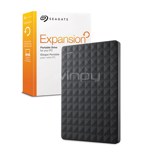 Disco duro externo 3TB Seagate Expansion Portable (USB 3.0)