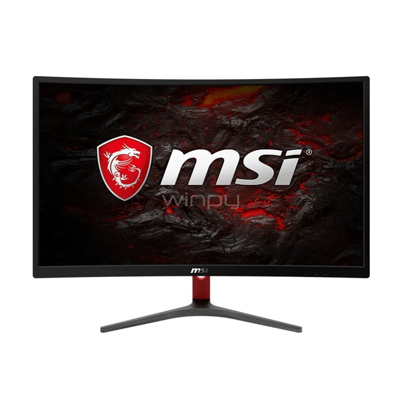 Monitor Gamer MSI Optix G24C de 24“ Curvo (VA, Full HD, 144Hz, 1ms