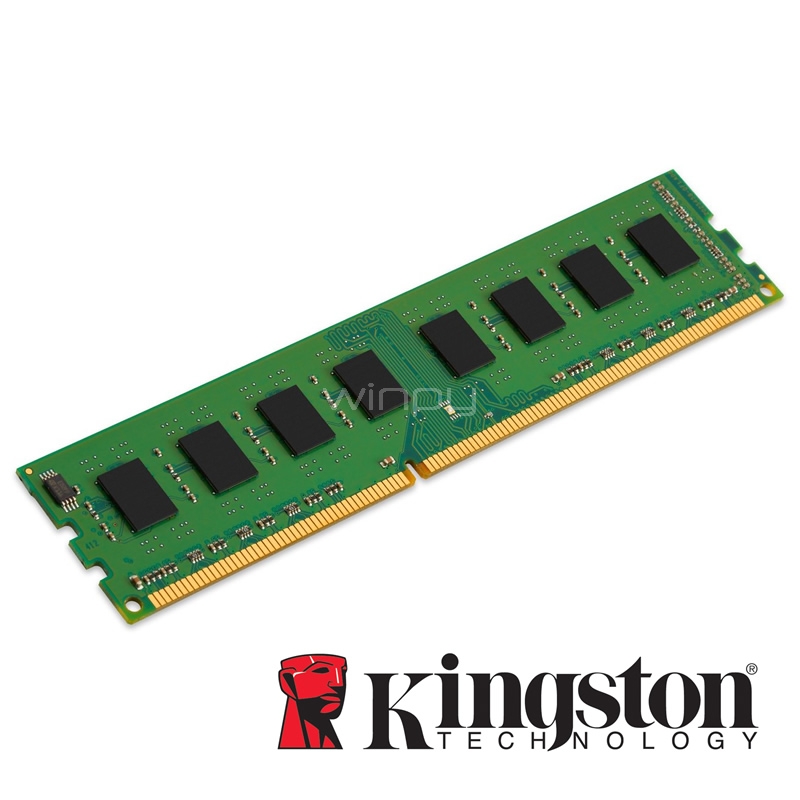 Memoria RAM Kingston ValueRAM de 8GB (DDR4, 2400MHz, DIMM)