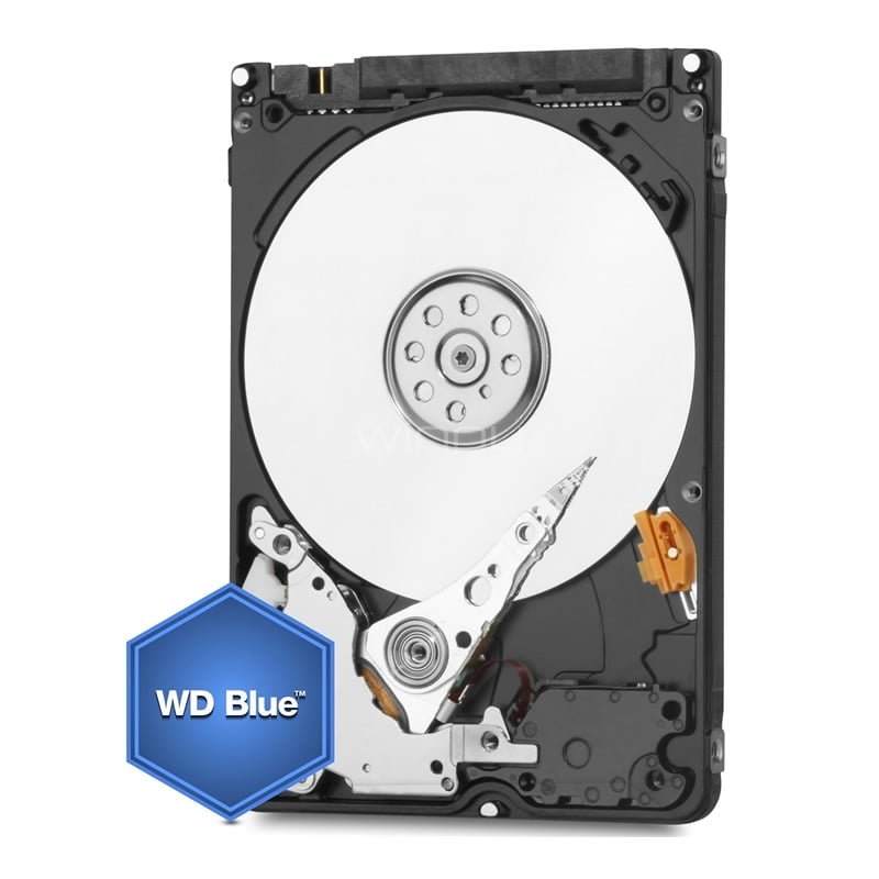Disco duro Western Digital Blue de 2 Tera para notebook (5400RPM, 64Mb Cache, SATA, 2,5 pulgadas)