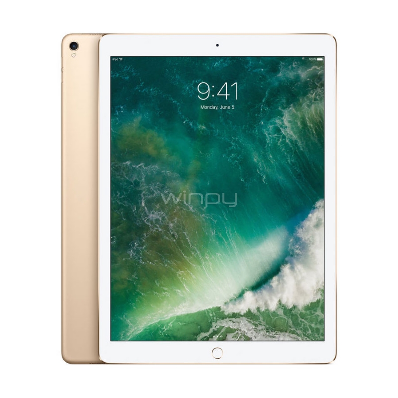 iPad Pro 12,9 Apple (Wi-Fi, 256GB, Gold, MP6J2CI/A)
