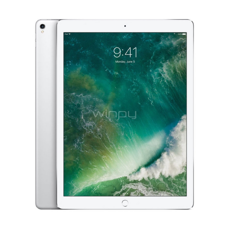 iPad Pro 12,9 Apple (Wi-Fi + Cellular, 256GB, Silver, MPA52CI/A)