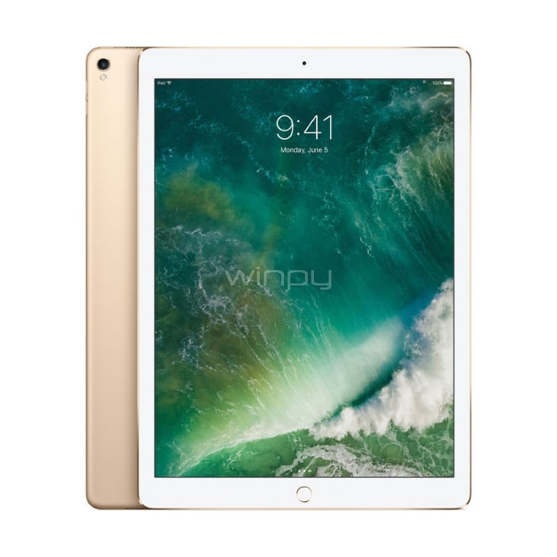 iPad Pro 12,9 Apple (Wi-Fi + Cellular, 256GB, Gold, MPA62CI/A )