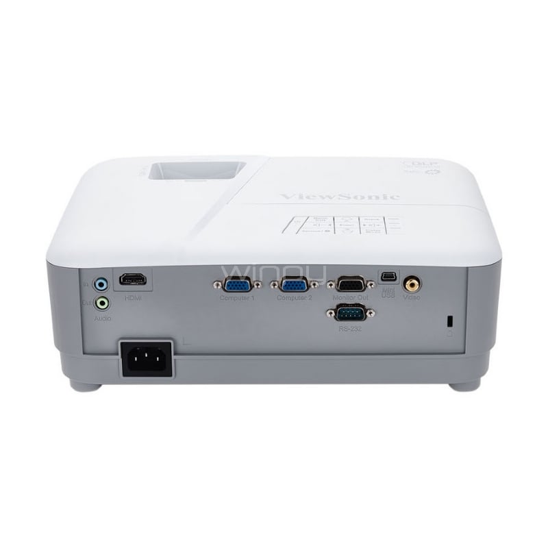 Proyector ViewSonic PA503X (DLP, 3600 Lumenes, 1024x768res, HDMI+VGA)
