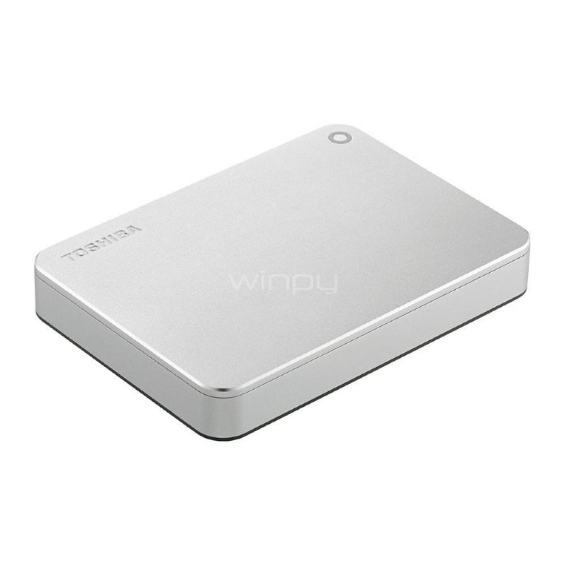Disco duro externo Toshiba Canvio Premium (2 TB, Silver