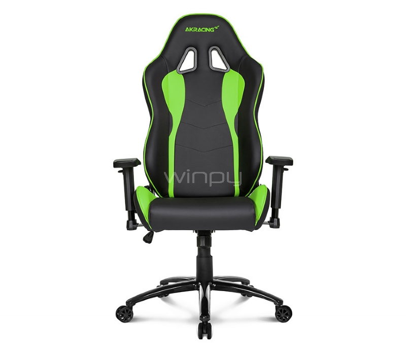Silla Gamer AKRacing Nitro Series (Negra/Verde)