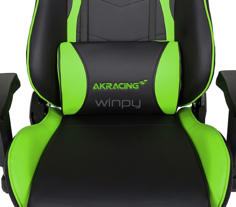 Silla Gamer AKRacing Nitro Series (Negra/Verde)