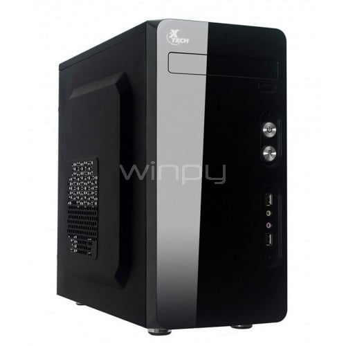 Gabinete XTech XTK07 (USB 2,0x2, Fuente Poder 500w, Micro-ATX)