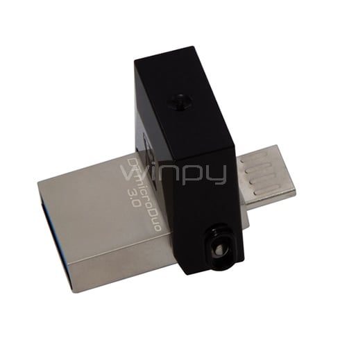 Pendrive Kingston DataTraveler microDuo de 16GB (USB 3.0 + MicroUSB)