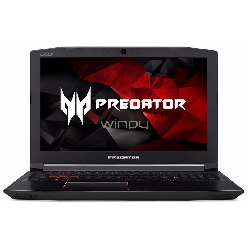 Notebook Gamer Acer Predator Helios 300 - G3-572-79GA+ (i7-7700HQ, GTX 1060, 12GB DDR4, 256SSD+1TB, IPS 15,6 FHD, Win10)
