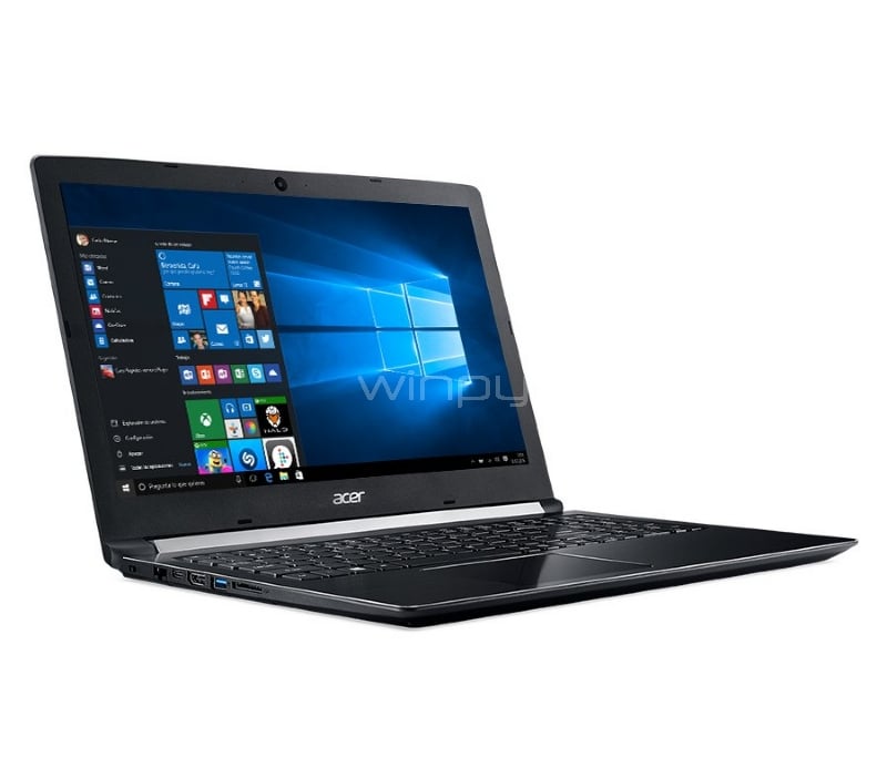 Notebook Acer Aspire 5 - A515-51G-55MY (i5-7200u, GeForce 940MX, 8GB DDR4, 1TB HDD, Win10, Pantalla 15,6)