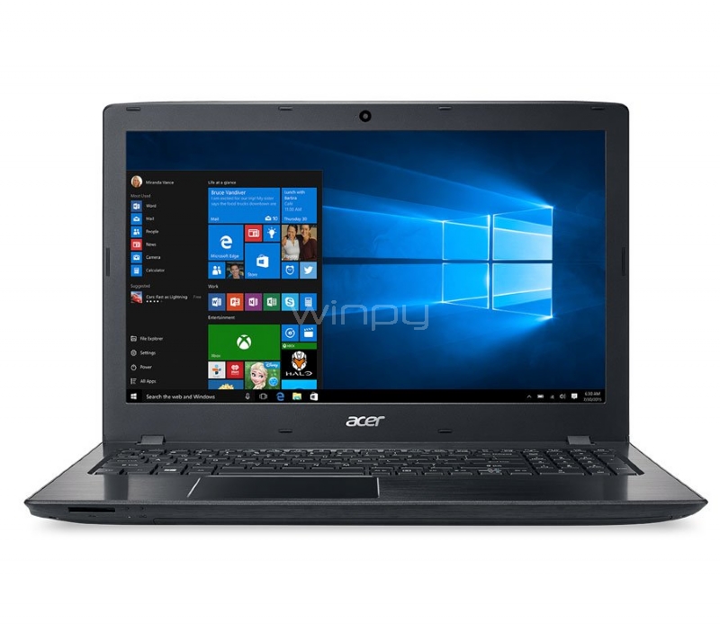 Notebook Acer Aspire E5 - E5-475G-59X4 (i5-7200U, GeForce 940MX 2GB, 4GB DDR4, 500GB HDD, Win10, Pantalla 14)