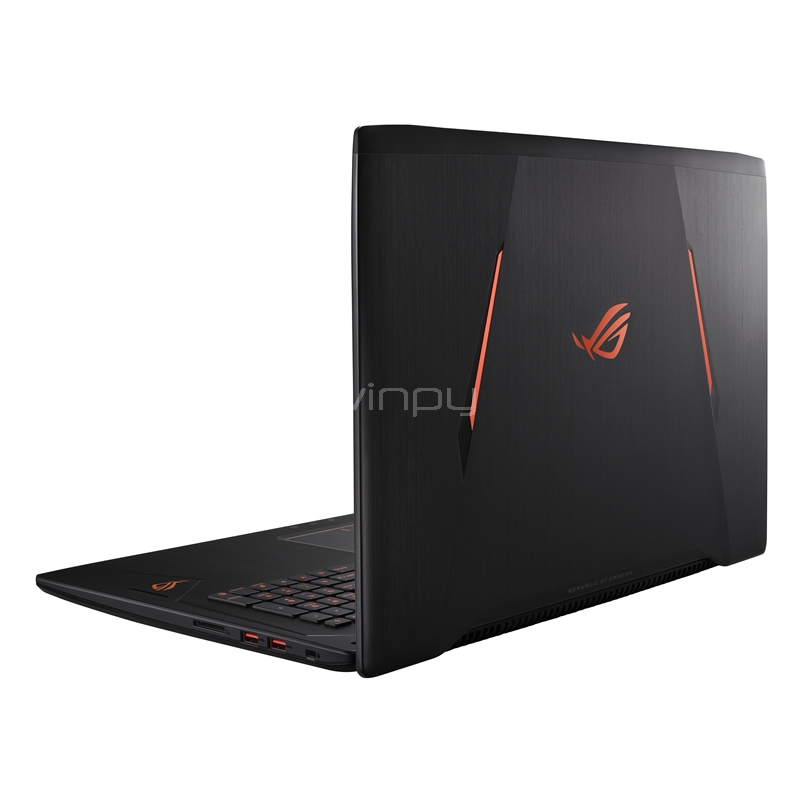 Notebook Gamer Asus ROG Strix GL702VS-BA221T (i7-7700HQ, GTX1070, 24GB DDR4, 256SSD+1TB, Win10, Pantalla 17,3 FHD)