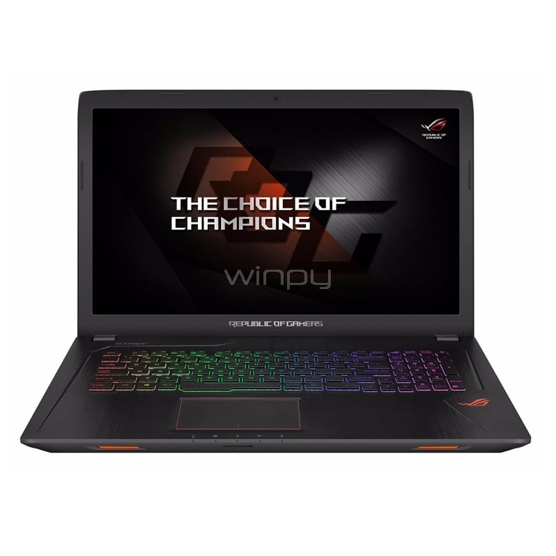 Notebook Gamer ASUS ROG GL753VE-GC144T (i7-7700HQ, GTX 1050Ti