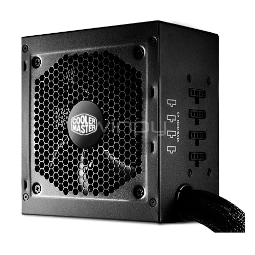 Fuente de Poder Cooler Master G750M de 750 Watts (ATX, Certificada 80 PLUS Bronce, Semi-Modular)