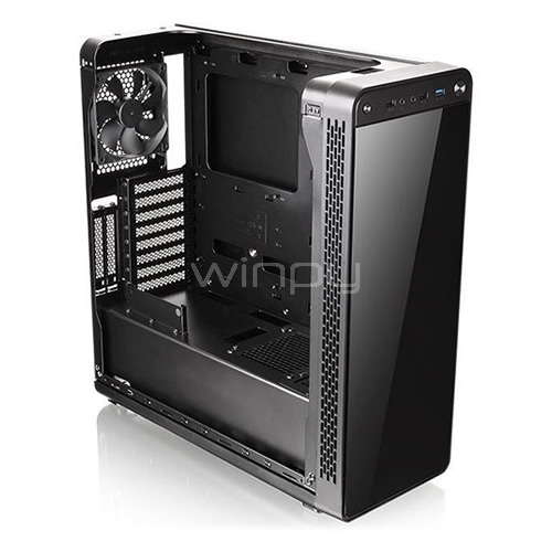 Gabinete Thermaltake View 27 (ATX, Sin Fuente, Black, Led Red)