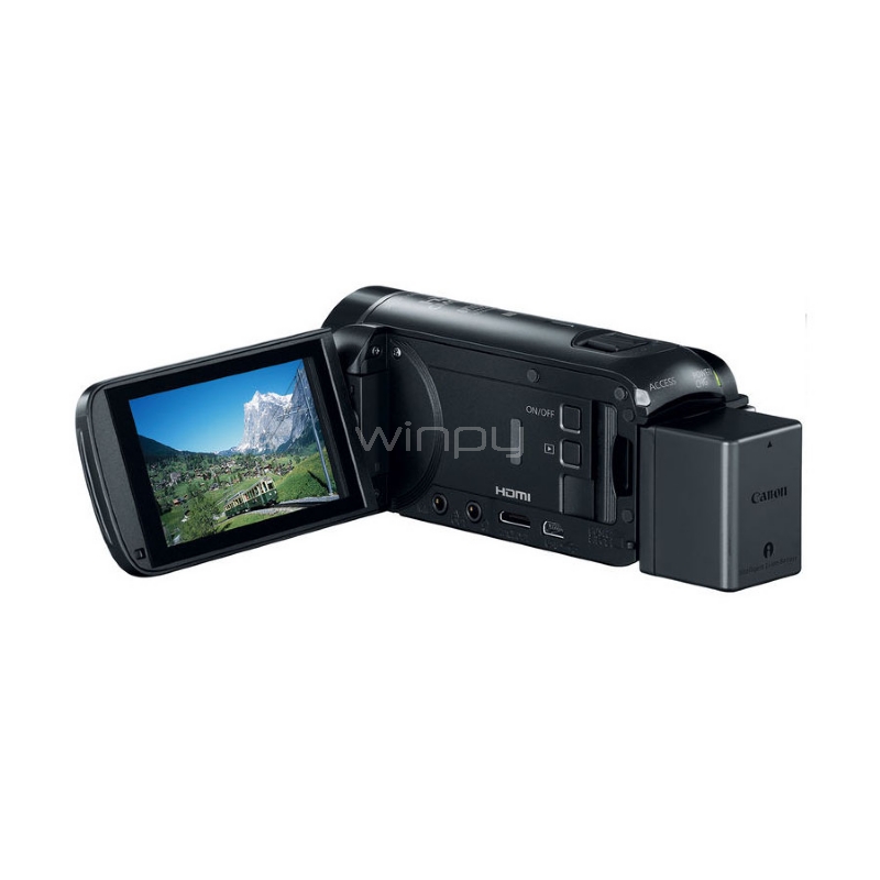 Videocámara Canon VIXIA HF R80 (Full HD, 57x Zoom avanzado, panel táctil LCD de 3 )
