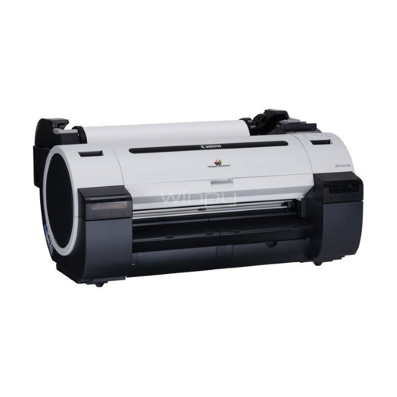 Impresora de gran formato Canon imagePROGRAF iPF670E (24 Pulgadas,  inyección de tinta) - Winpy.cl