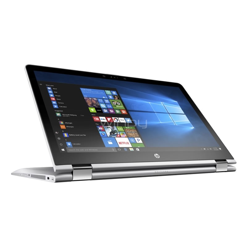 Notebook HP Pavilion x360 - 15-br001la (i5-7200U, 8GB DDR4, 1TB HDD, Win10, Pantalla 15,6)