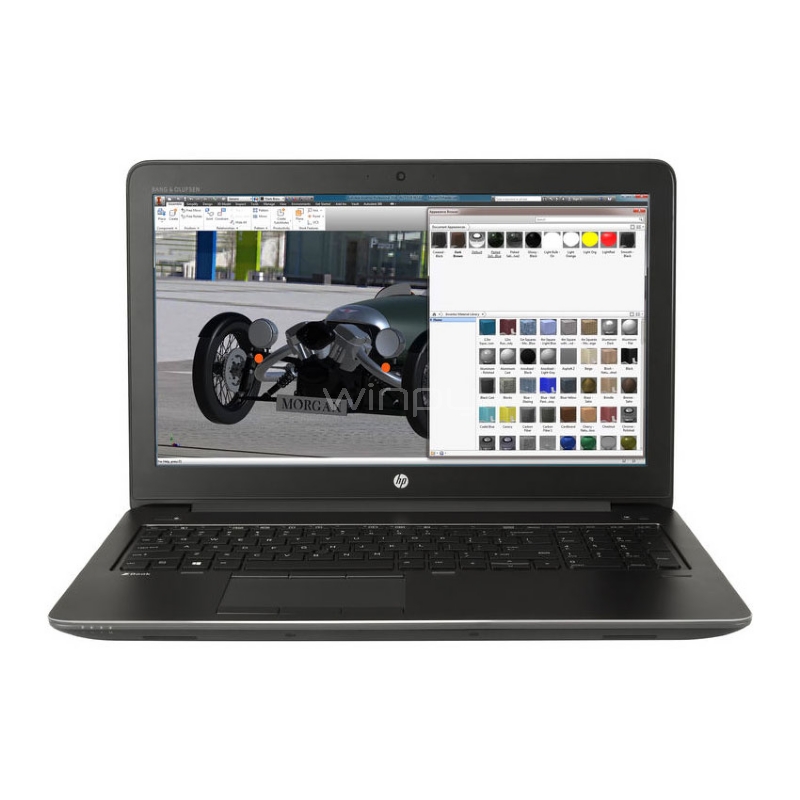 Notebook Workstation HP ZBook 15 G4 (i7-7700HQ, Quadro M1200, 8GB DDR4, 1TB HDD, Win10 Pro, Pantalla 15,6 FullHD)