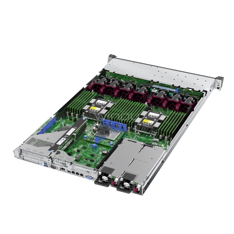 Servidor HPE ProLiant DL360 Gen10 (Xeon Gold 5118 x 2, 32GB DDR4, Sin disco, 1U, fuente 2x800W)