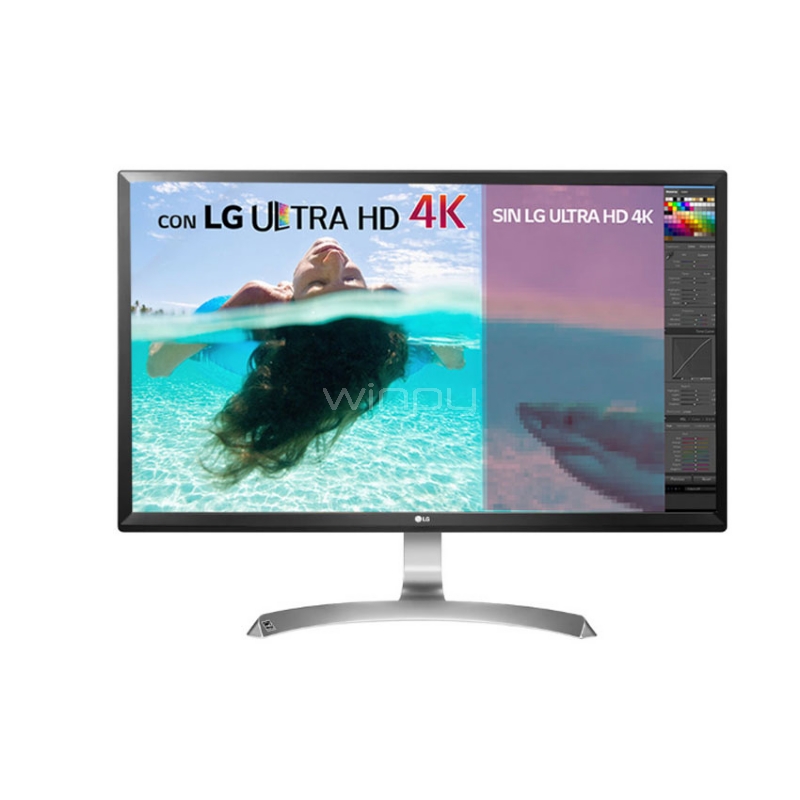 Monitor LG UltraHD 4K de 27 pulgadas 