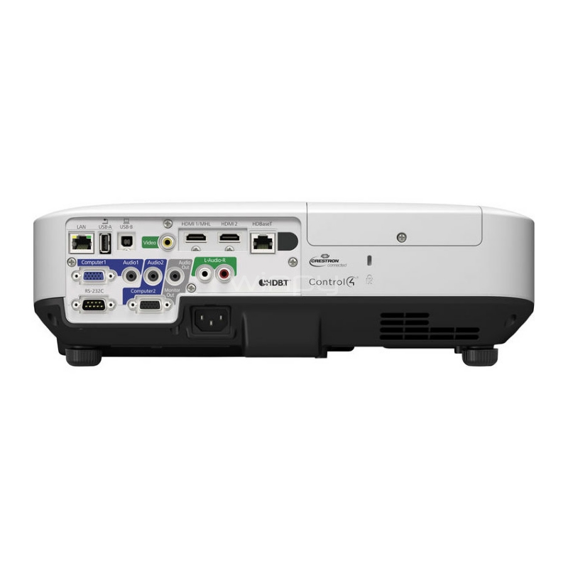 Proyector Epson PowerLite 2165W (3LCD, 5500 lúmenes, WXGA, HDMI + VGA + RCA + HDBaseT)