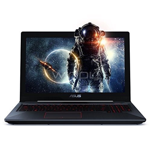 Notebook Gamer Asus FX503VD-DM155T (i7-7700HQ, GTX 1050 4GB, 12GB DDR4, 1TB HDD, Pantalla 15,6, Win10)